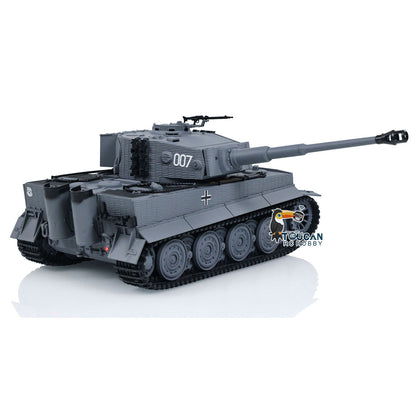 TOUCAN RC HOBBY HY Model 1/24 217 007 RC Battle Tank Tiger I Remote Control Military Tanks Armored Panzer Infrared Combat USB Assembled Painted