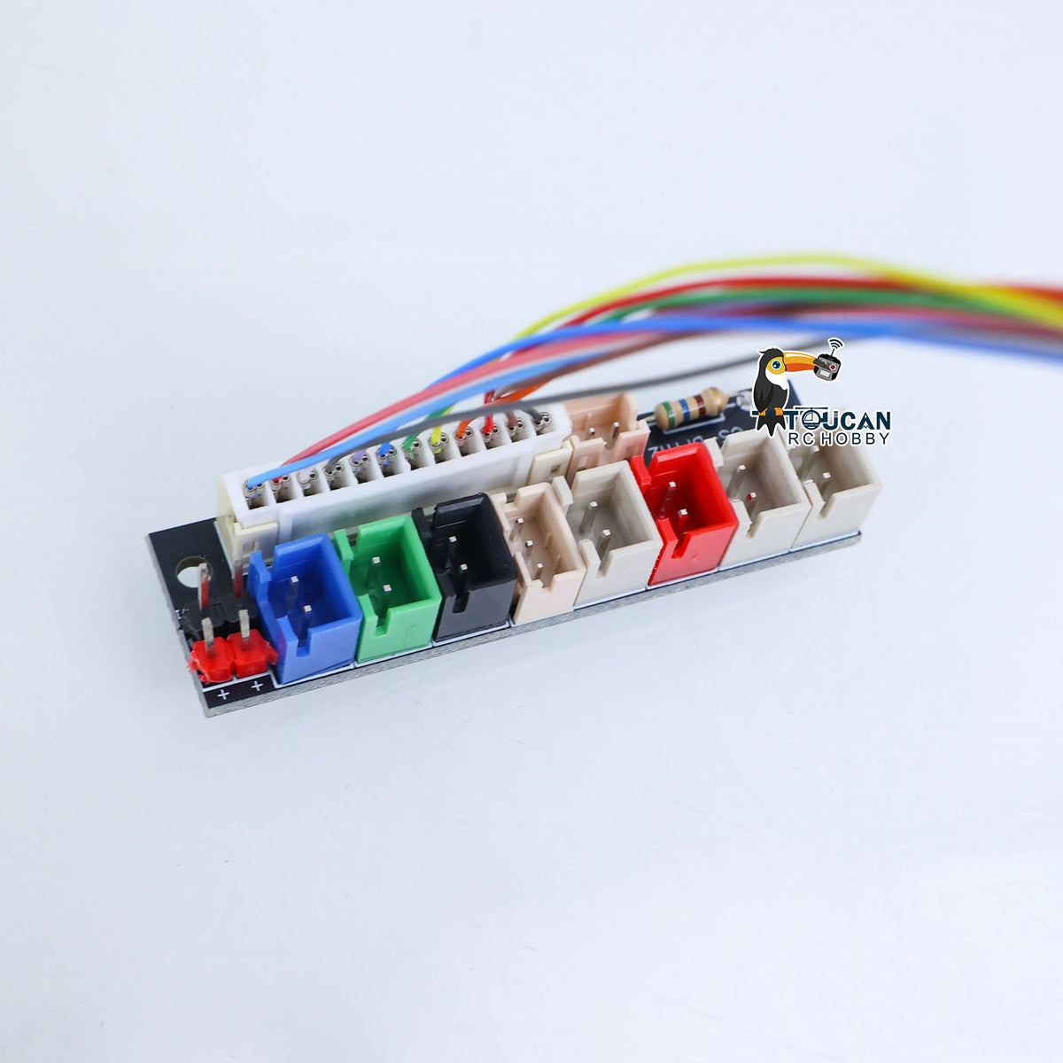 TOUCAN RC HOBBY US Stock 1/16 Scale Heng Long 6.0 7.0 RC Tank Models Upgraded Part Electric Slip Ring 12P DIY for 360 Degree grees Rotating Gear