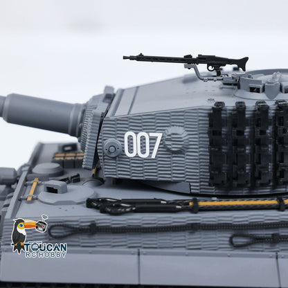 TOUCAN RC HOBBY HY Model 1/24 217 007 RC Battle Tank Tiger I Remote Control Military Tanks Armored Panzer Infrared Combat USB Assembled Painted