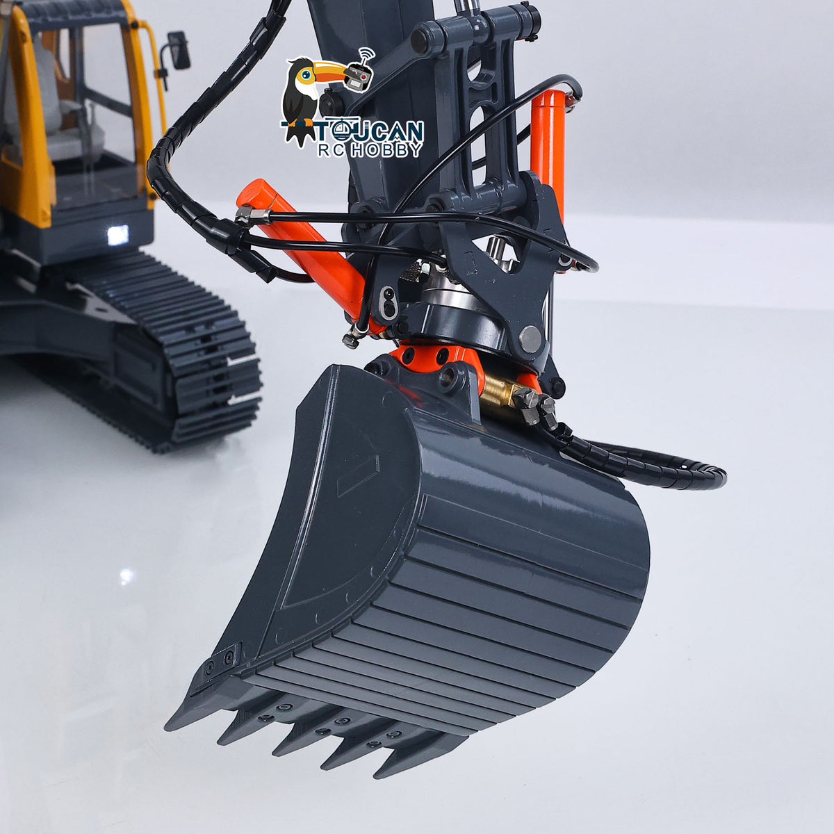 JDM V2 1/14 Metal RC Hydraulic Digger