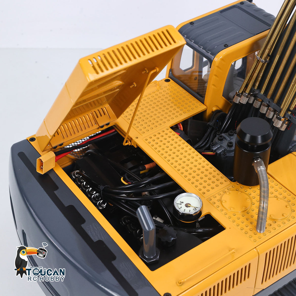 JDM V2 1/14 Metal RC Hydraulic Digger