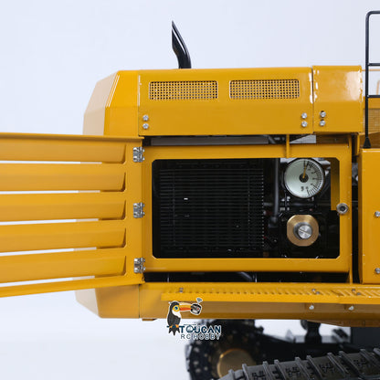TOUCAN RC HOBBY LESU C374F 1/14 Metal RC Hydraulic Excavator B0001 RTR/PNP/KIT Remote Control Digger with Hobbywing Brushless ESC 6CH Brass Valve Light System