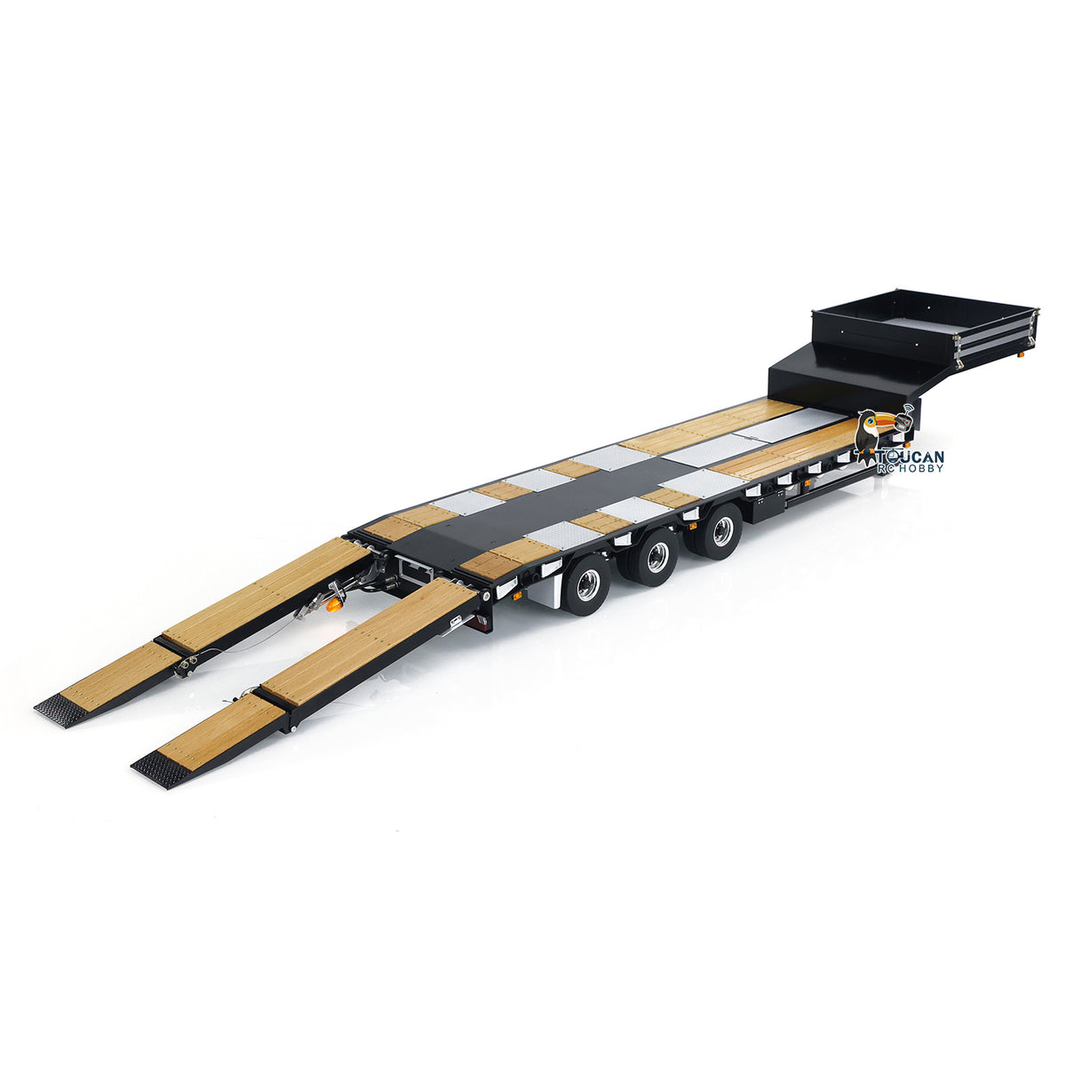 1/14 Metal LESU RC Trailer Hydraulic Lifting Tailboard A0020