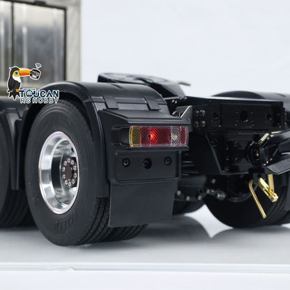TOUCAN RC HOBBY LESU 8x8 Metal RC Truck Chassis Aluminum Alloy Heavy-Duty Frame 2-Speed Transmission Equipment Rack 540 Brushed Motor for 1/14 RC TAMIYA R620 3363 1851 DIY Models