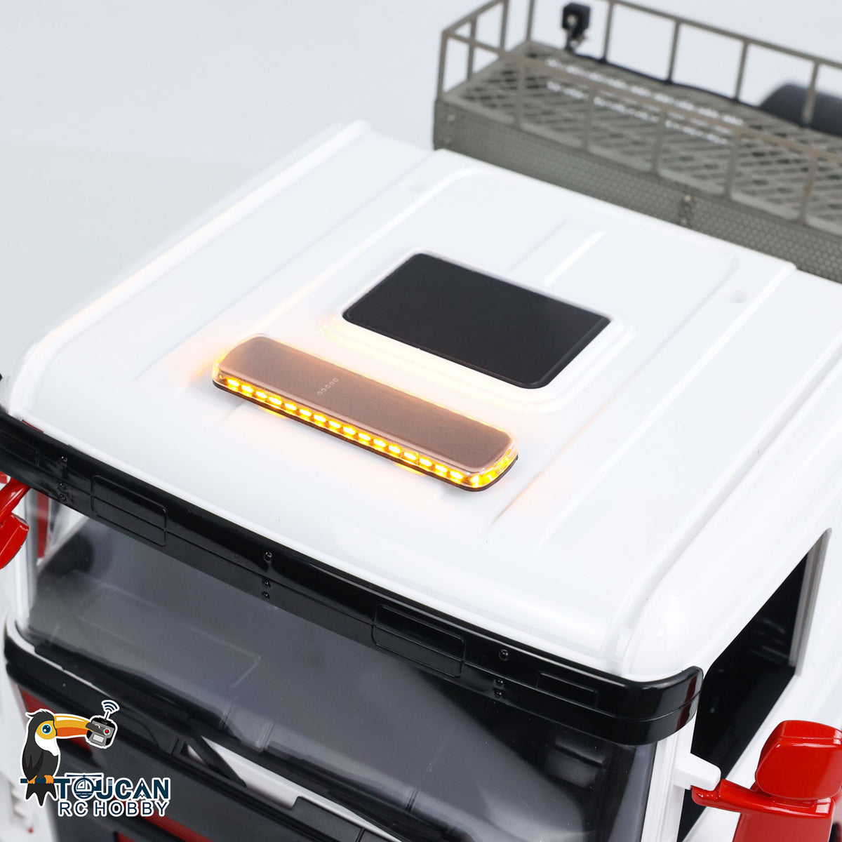 TOUCAN RC HOBBY LESU 8x8 Metal RC Truck Chassis Aluminum Alloy Heavy-Duty Frame 2-Speed Transmission Equipment Rack 540 Brushed Motor for 1/14 RC TAMIYA R620 3363 1851 DIY Models