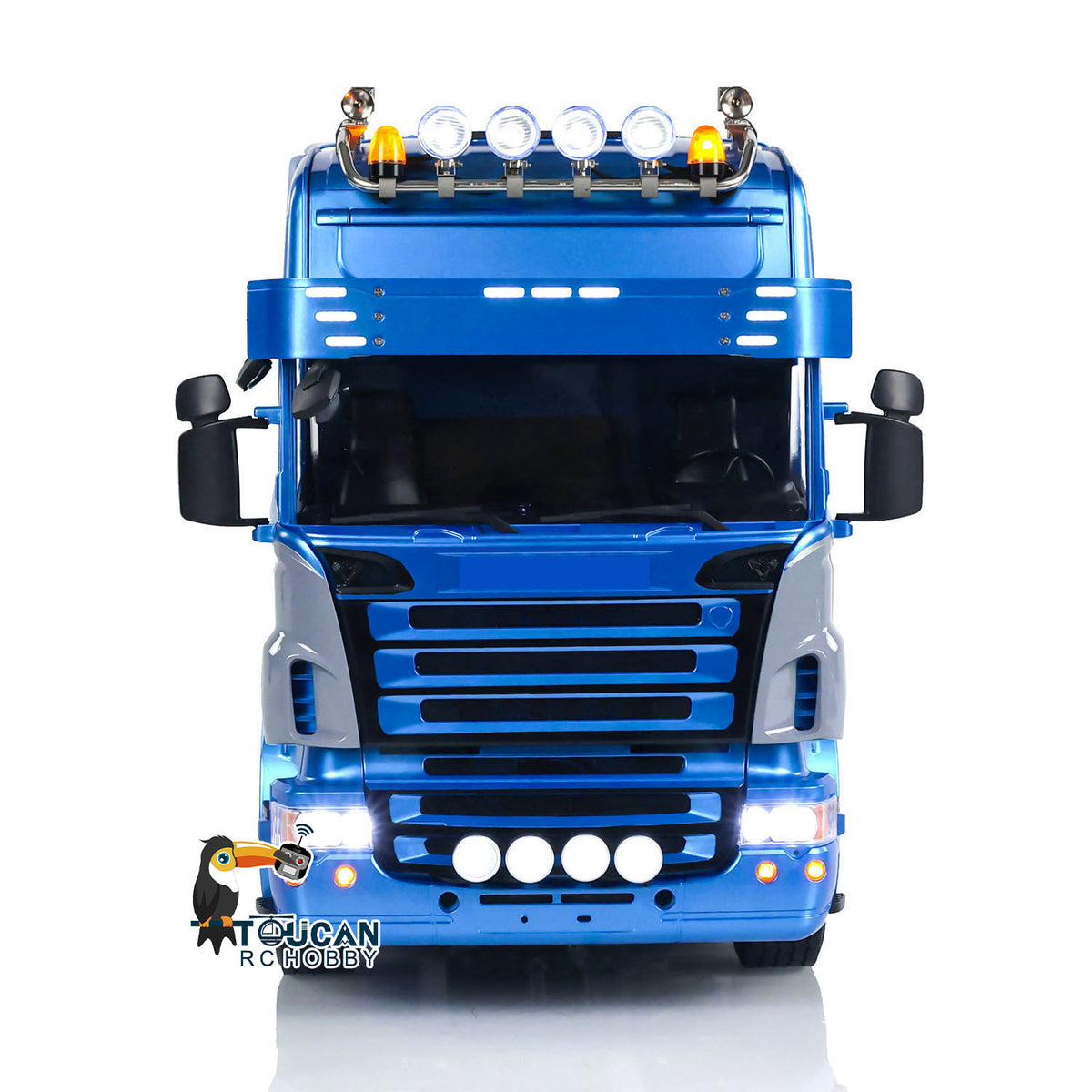 TOUCAN RC HOBBY LESU RC Tractor Truck 4X4 1/14 RTR Radio Control Vehicle Sound Light Smoke