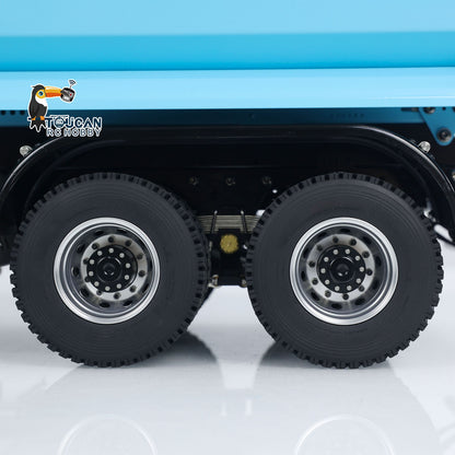 TOUCAN RC HOBBY MODO 1:14 8x8 RC Hydraulic Equipment Radio Control Tipper Car 2-speed Dump Truck DIY Model Sound Light ST8 LED Light Sound