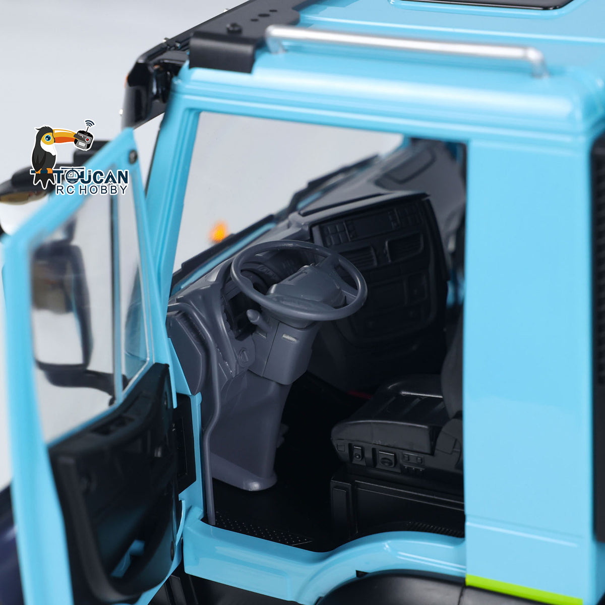 TOUCAN RC HOBBY MODO 1:14 8x8 RC Hydraulic Equipment Radio Control Tipper Car 2-speed Dump Truck DIY Model Sound Light ST8 LED Light Sound