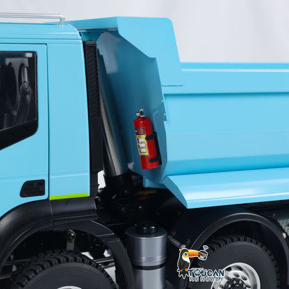 TOUCAN RC HOBBY MODO 1:14 8x8 RC Hydraulic Equipment Radio Control Tipper Car 2-speed Dump Truck DIY Model Sound Light ST8 LED Light Sound