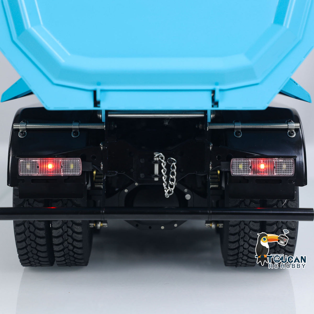 TOUCAN RC HOBBY MODO 1:14 8x8 RC Hydraulic Equipment Radio Control Tipper Car 2-speed Dump Truck DIY Model Sound Light ST8 LED Light Sound