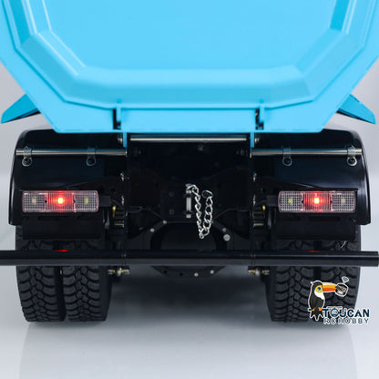 TOUCAN RC HOBBY MODO 1:14 8x8 RC Hydraulic Equipment Radio Control Tipper Car 2-speed Dump Truck DIY Model Sound Light ST8 LED Light Sound