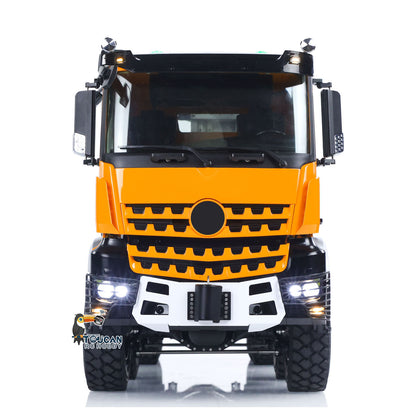 TOUCAN RC HOBBY LXY BZ4663 1/14 Metal 8x8 RC Tractor Truck PNP 3 Speed Transmission Differential Lock Axles Remote Winch ST8 Controller Light Sound for Model Collectors