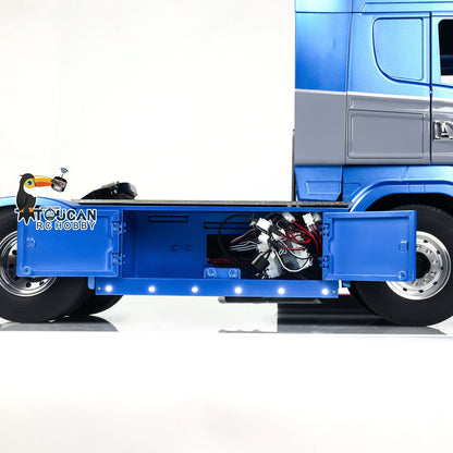 TOUCAN RC HOBBY LESU RC Tractor Truck 4X4 1/14 RTR Radio Control Vehicle Sound Light Smoke