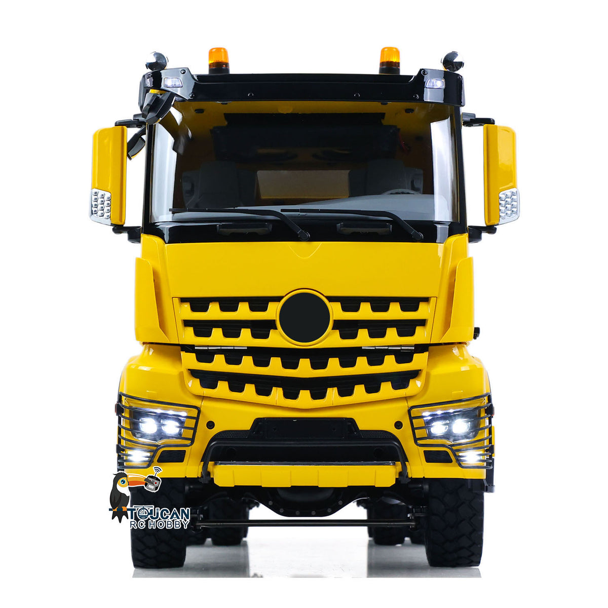TOUCAN RC HOBBY MODO 6X6 Metal Chassis 3348 RC Hydraulic Dumper 1/14 Radio Controlled Tipper NO Lock Light Sound Radio Battery Construction Truck RTR