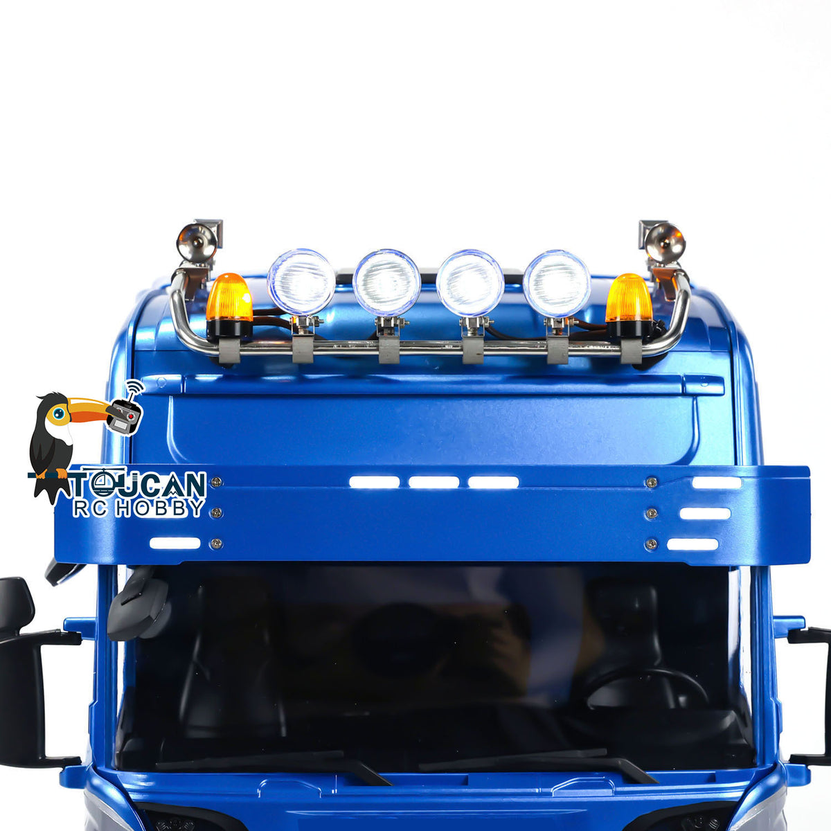 TOUCAN RC HOBBY LESU RC Tractor Truck 4X4 1/14 RTR Radio Control Vehicle Sound Light Smoke