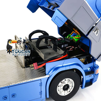 TOUCAN RC HOBBY LESU RC Tractor Truck 4X4 1/14 RTR Radio Control Vehicle Sound Light Smoke