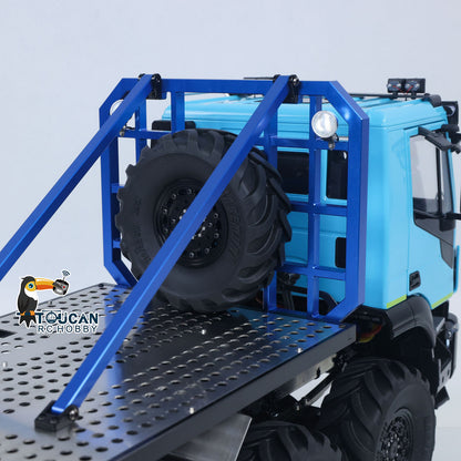TOUCAN RC HOBBY MODO 1/14 Metal 8x8 RC Crawler Car PNP FlySky ST8 Radio Controller Light Sound System Electric Winch Differential Lock 2-speed gearbox for Enthusiast
