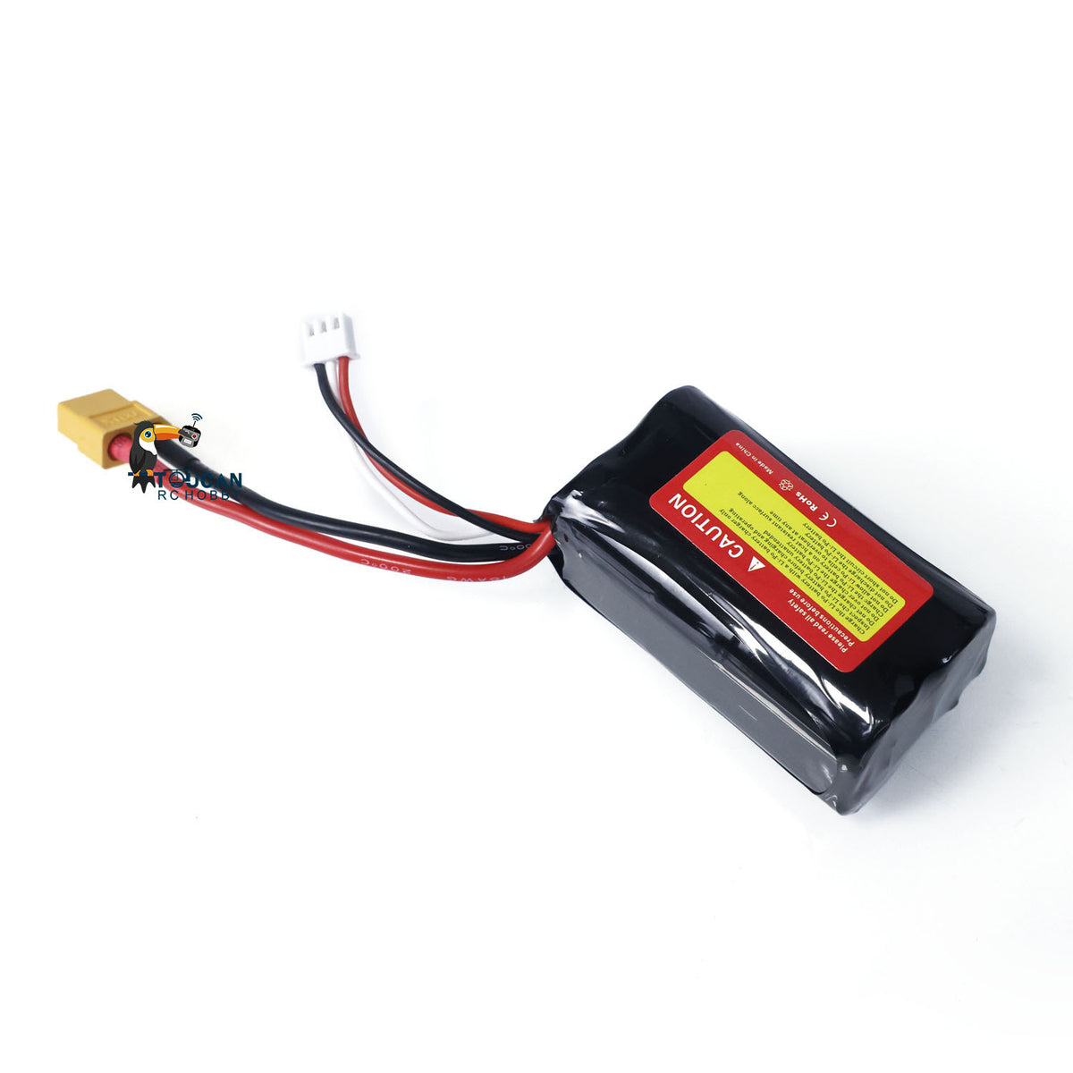 TOUCAN RC HOBBY 7.4V Li-polymer Battery 7000mAh for Heng Long 1/16 RC Tank T72 T90 3938 3939 Model