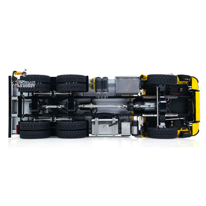 TOUCAN RC HOBBY MODO 6X6 Metal Chassis 3348 RC Hydraulic Dumper 1/14 Radio Controlled Tipper NO Lock Light Sound Radio Battery Construction Truck RTR