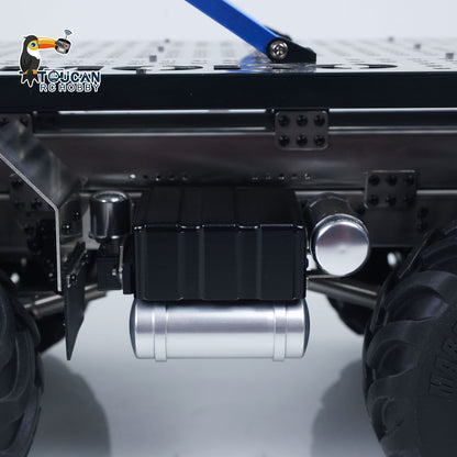 TOUCAN RC HOBBY MODO 1/14 Metal 8x8 RC Crawler Car PNP FlySky ST8 Radio Controller Light Sound System Electric Winch Differential Lock 2-speed gearbox for Enthusiast
