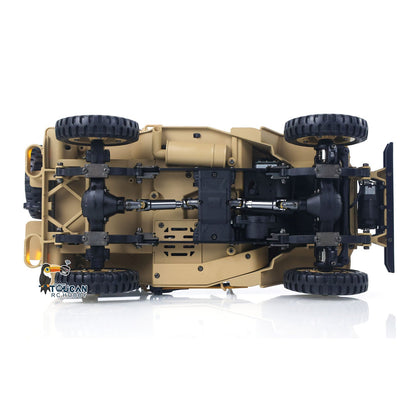 TOUCAN RC HOBBY Heng Guan 1/14 4x4 Electric Military Truck Heng Guan4 58 Convertible Off Road Combat Vehicle Remote Control Car 2Speed Light Sound Motor Model