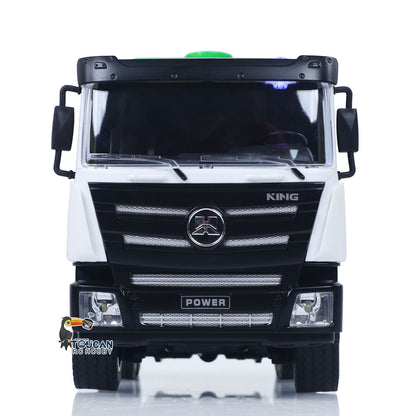 TOUCAN RC HOBBY HUINA 1/18 2.4Ghz 9 Channels RC Concrete Car Mixer Truck Ready To Run 1557 Model Tractor Light 500MAH Battery