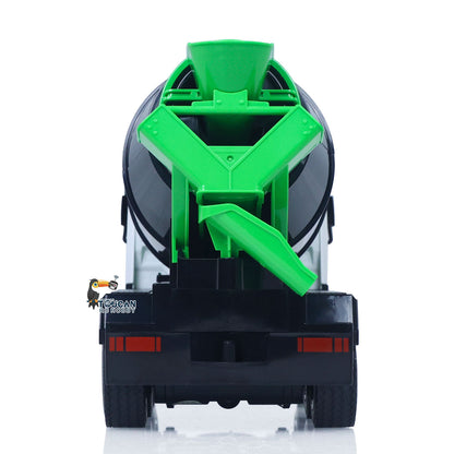 TOUCAN RC HOBBY HUINA 1/18 2.4Ghz 9 Channels RC Concrete Car Mixer Truck Ready To Run 1557 Model Tractor Light 500MAH Battery