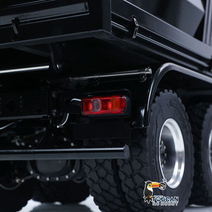 TOUCAN RC HOBBY MODO 6X6 Metal Chassis 3348 RC Hydraulic Dumper 1/14 Radio Controlled Tipper NO Lock Light Sound Radio Battery Construction Truck RTR