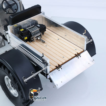 TOUCAN RC HOBBY US Stock MODO 1/10 RC Tractor MD009 - Dual Motor Winch Metal PNP
