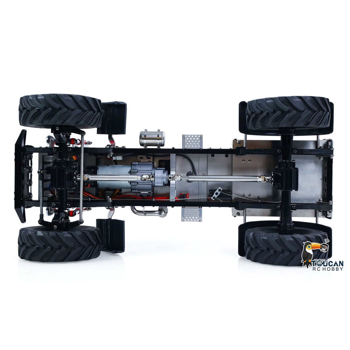 TOUCAN RC HOBBY US Stock MODO 1/10 RC Tractor MD009 - Dual Motor Winch Metal PNP