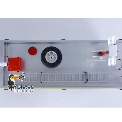 TOUCAN RC HOBBY 8x4 1/14 RC Fire Fighting Truck Remote Controlled Sprinkler Vehicles Sounds Painted Assembled DIY