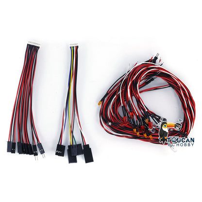 TOUCAN RC HOBBY Heng Long RC16 Light Sound System Speaker Smoke Unit DIY for 1/14 Radio Controlled Tractor Truck Dumper Excavator Loader 1/16 RC Tank