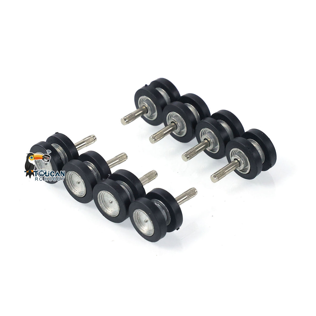 TOUCAN RC HOBBY Metal Road Wheels for Heng Long 1/16 RC Tank German Radio Controlled Panzer IV F 3858 IV F2 3859 Jadpanther 3869 Panther G 3879
