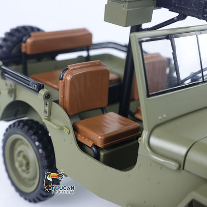 TOUCAN RC HOBBY Heng Guan 1/14 4x4 Electric Military Truck Heng Guan4 58 Convertible Off Road Combat Vehicle Remote Control Car 2Speed Light Sound Motor Model
