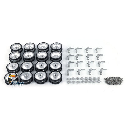 TOUCAN RC HOBBY Metal Road Wheels for Heng Long 1/16 RC Tank German Radio Controlled Panzer IV F 3858 IV F2 3859 Jadpanther 3869 Panther G 3879