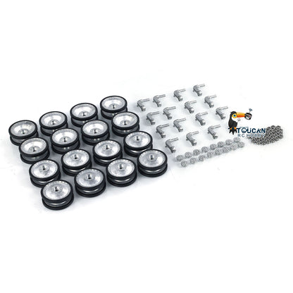 TOUCAN RC HOBBY Metal Road Wheels for Heng Long 1/16 RC Tank German Radio Controlled Panzer IV F 3858 IV F2 3859 Jadpanther 3869 Panther G 3879