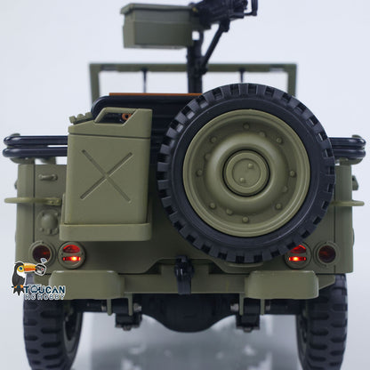 TOUCAN RC HOBBY Heng Guan 1/14 4x4 Electric Military Truck Heng Guan4 58 Convertible Off Road Combat Vehicle Remote Control Car 2Speed Light Sound Motor Model