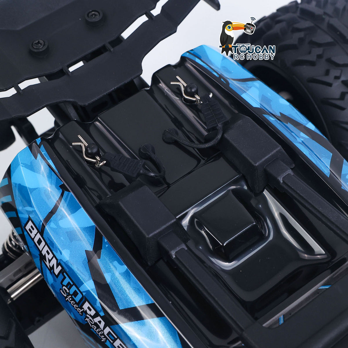 TOUCAN RC HOBBY 4*4 Suchiyu 10101 1/10 Remote Control Off Road Vehicle High Speed RC Big Tire Truck PVC Body 550 Brushed Motor 60A ESC 6KG Servo RTR