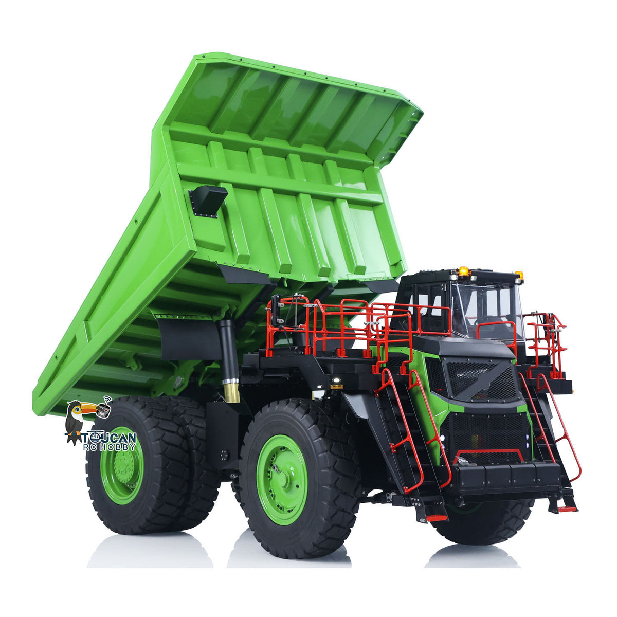 LESU 1/16 Hydraulic RC Mining Dump Truck Aoue R100E - Metal Shell RTR PNP