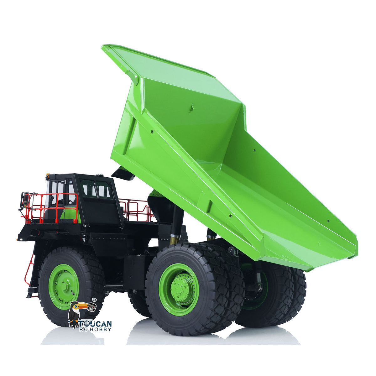 LESU 1/16 Hydraulic RC Mining Dump Truck Aoue R100E - Metal Shell RTR PNP