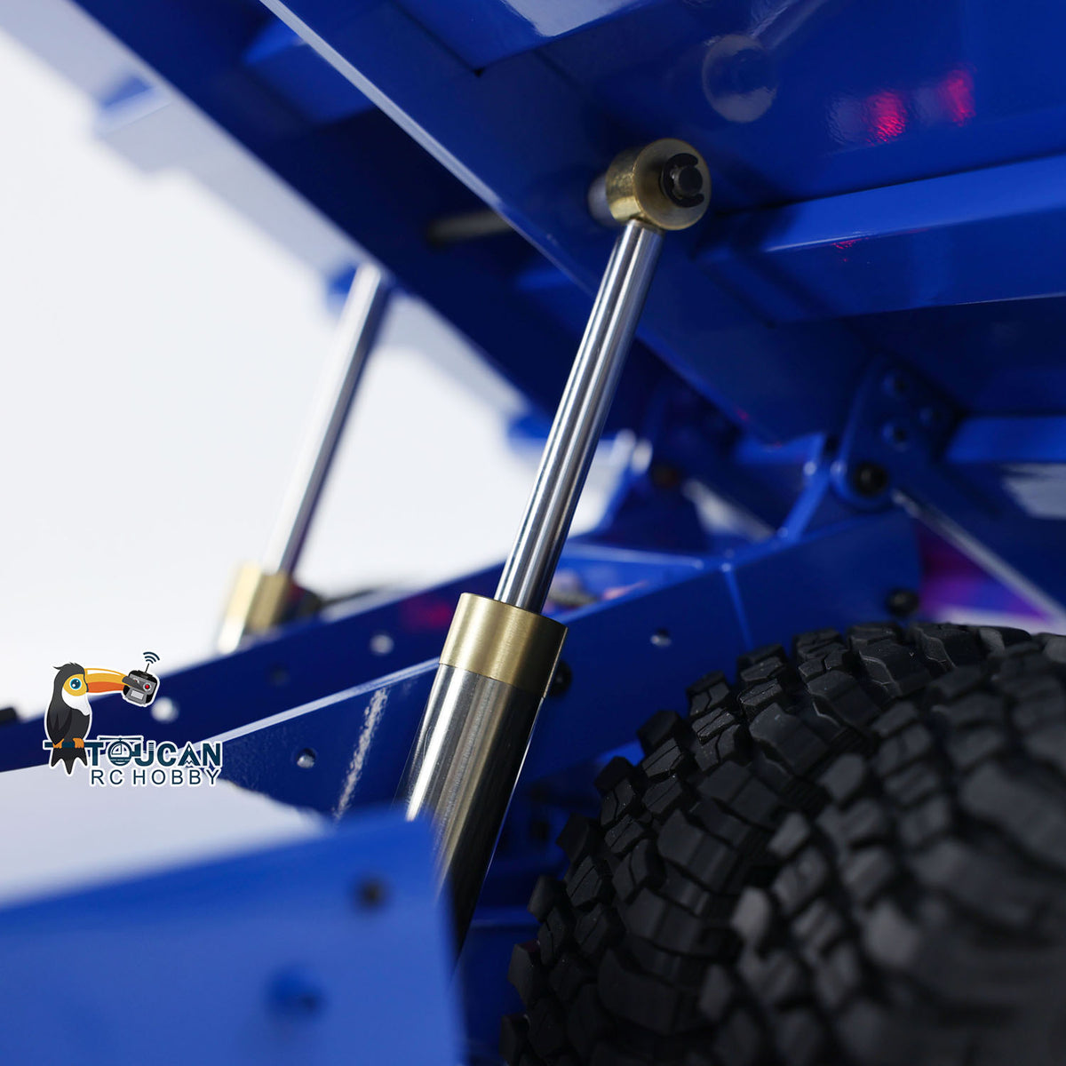 TOUCAN RC HOBBY 793D Metal 1/20 RC Hydraulic Mine Truck Heavy Duty Remote Control Dumper RTR 2Speed Gearbox Flysky I6X Radio Light System