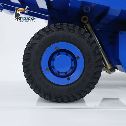 TOUCAN RC HOBBY 793D Metal 1/20 RC Hydraulic Mine Truck Heavy Duty Remote Control Dumper RTR 2Speed Gearbox Flysky I6X Radio Light System