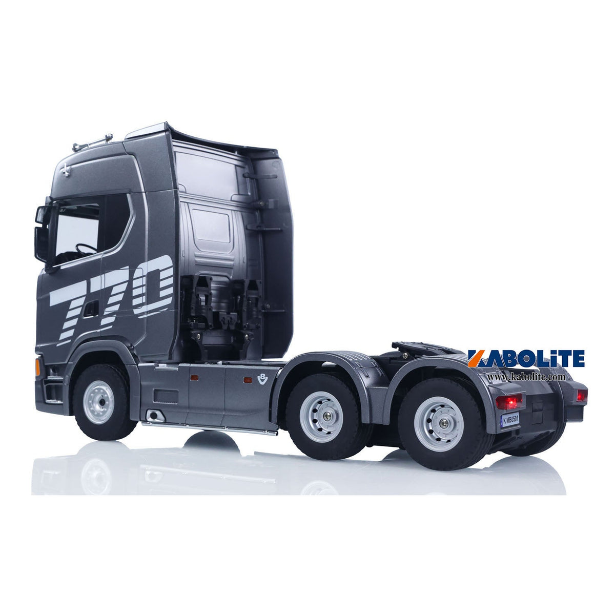TOUCAN RC HOBBY HUINA 770S 1/18 Plastic 6x4 RC Tractor Truck 1501 PRO with 19CH 2.4G Radio Controller Light Sound for Hobbyists Outdoor Play