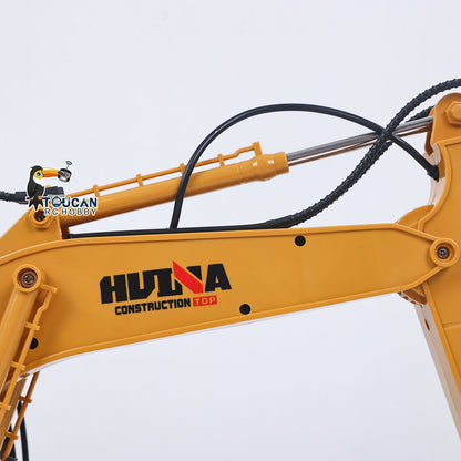 TOUCAN RC HOBBY HUINA 1/14 RC Electric Excavator 1535 Remote Control Digger 15CH 2.4G Radio Finished Model Battery Sound Light Effects