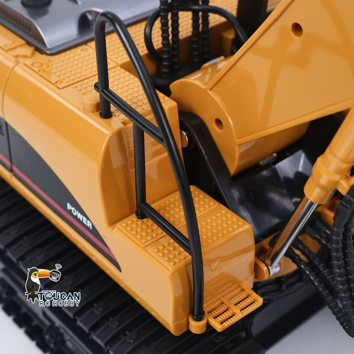 TOUCAN RC HOBBY HUINA 1/14 RC Electric Excavator 1535 Remote Control Digger 15CH 2.4G Radio Finished Model Battery Sound Light Effects