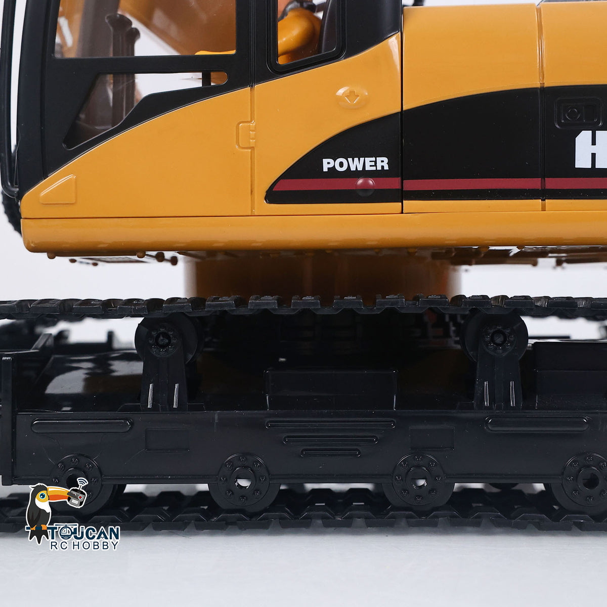 TOUCAN RC HOBBY HUINA 1/14 RC Electric Excavator 1535 Remote Control Digger 15CH 2.4G Radio Finished Model Battery Sound Light Effects