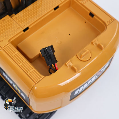 TOUCAN RC HOBBY HUINA 1/14 RC Electric Excavator 1535 Remote Control Digger 15CH 2.4G Radio Finished Model Battery Sound Light Effects