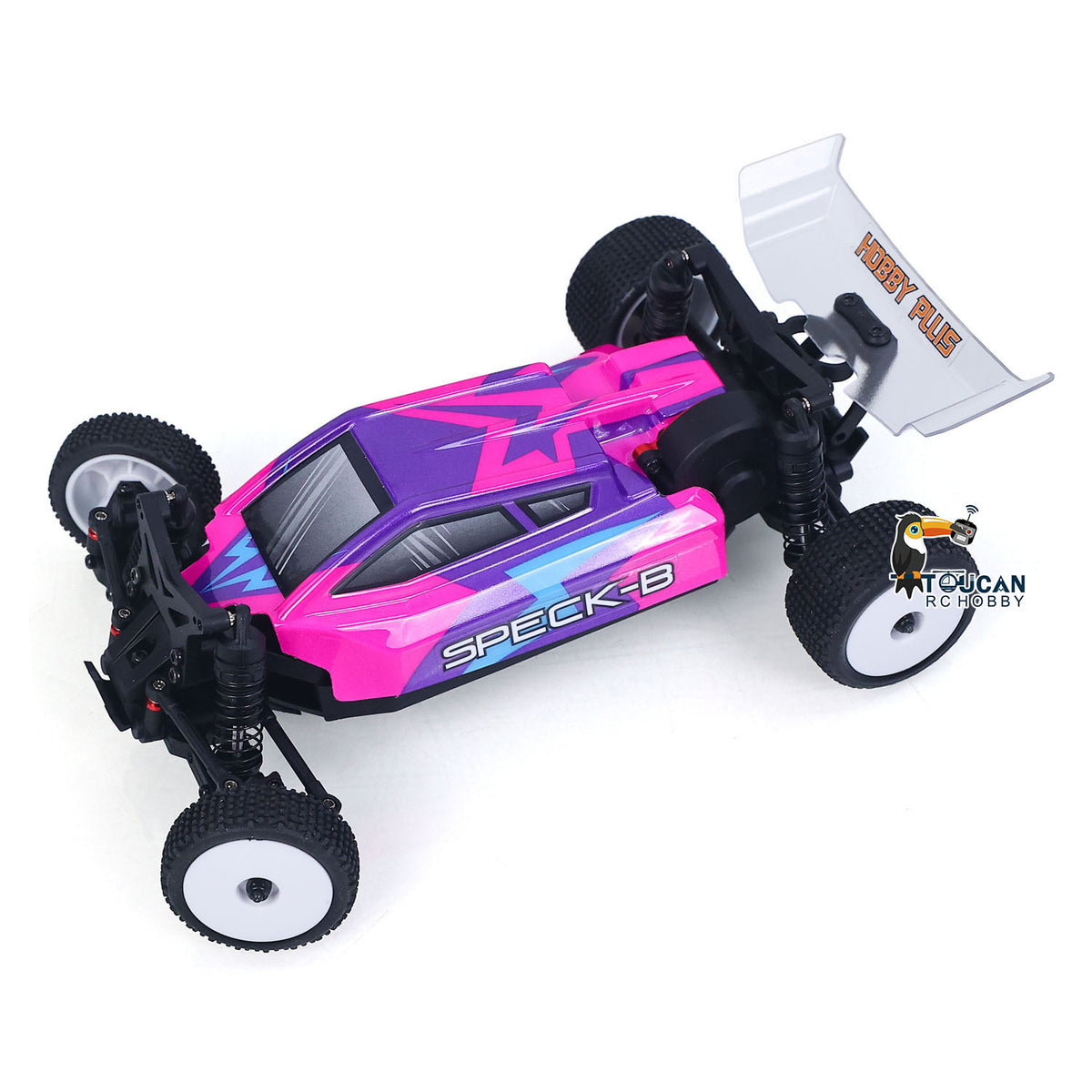 TOUCAN RC HOBBY Hobby Plus 1/24 2WD RC Desert Car Remote Control Off Road Vehicle Speck-B RTR Motor 28A ESC 5G Servo No Light Sound System