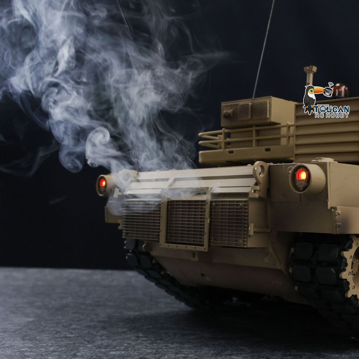 TOUCAN RC HOBBY Heng Long 1/16 TK7.0 Plastic USA M1A2 Abrams 3918 German Leopard2A6 3889 RTR RC Tank BB Infrared Combat Smoke Barrel Recoil Sound Light System