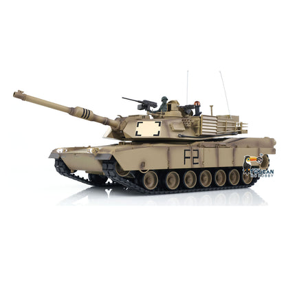 TOUCAN RC HOBBY US Stock 2.4Ghz Heng Long 1:16 Scale 7.0 Plastic Version M1A2 Abrams RTR RC Tank 3918 Model BB Infrared Battery USB Charger